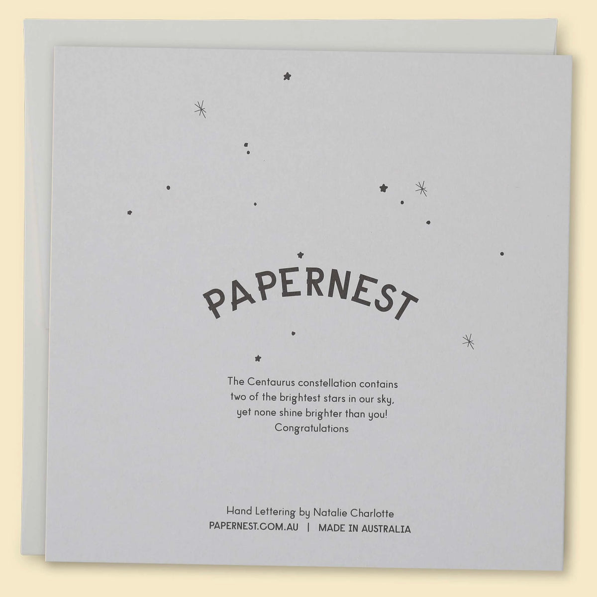 Congrats Constellations Card