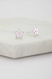 Flower Stud Earring Pink