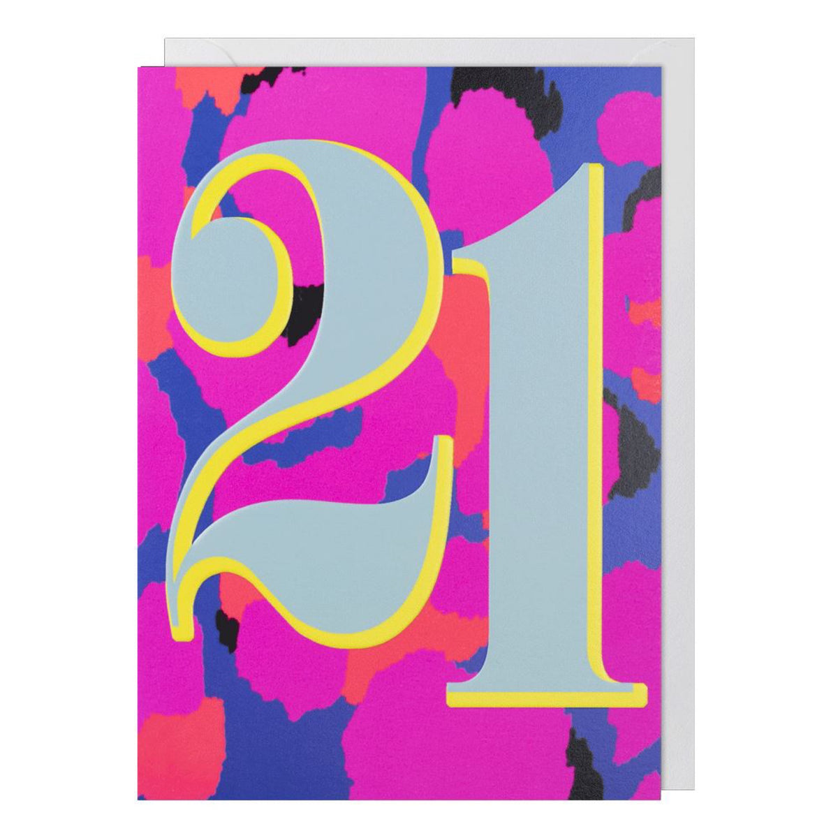 Meraki Geburtstagskarte zum 21.