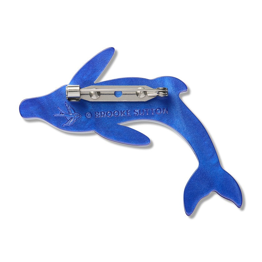Brooke Sutton Yuan Thirrin (Whale) Brooch