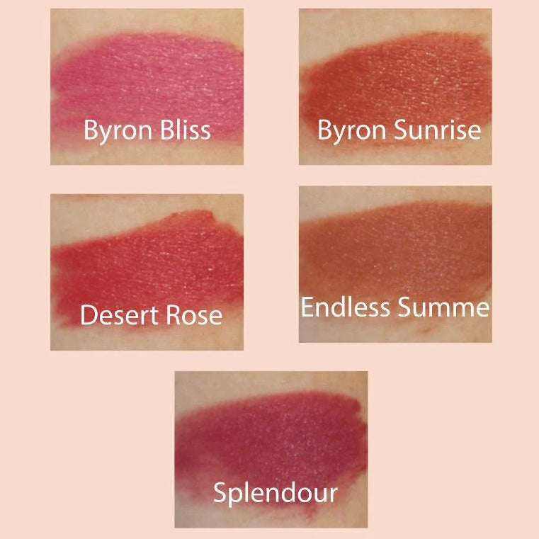 Eco Minerals Lippenstift – In 5 Farben erhältlich