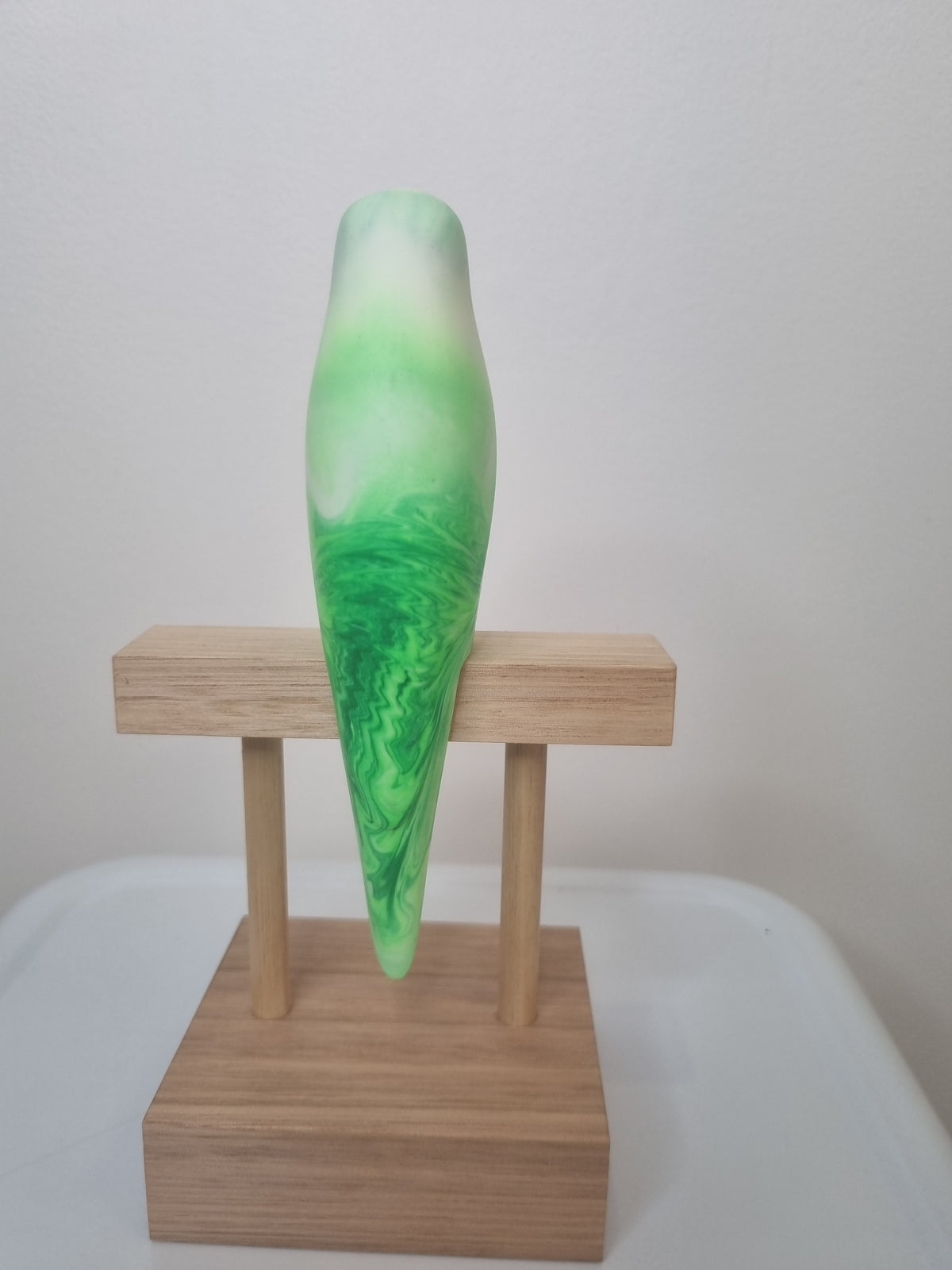 G002 Resin Budgie - Green