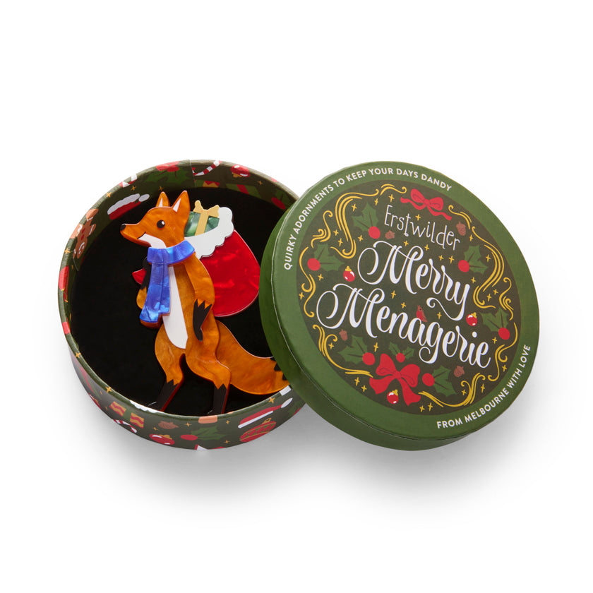 Erstwilder Freddy the Fox Brooch