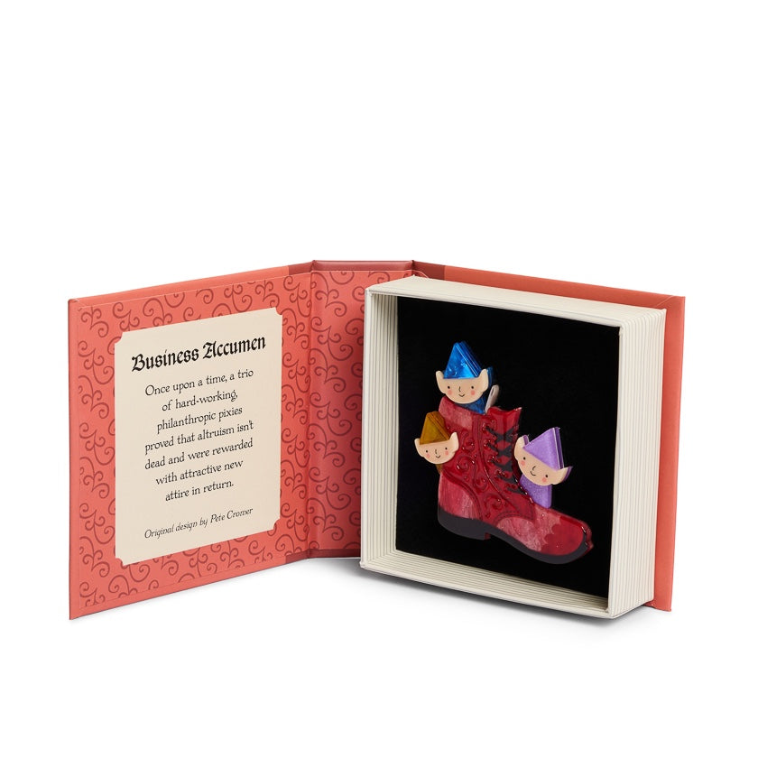Erstwilder X Pete Cromer Business Accumen Brooch