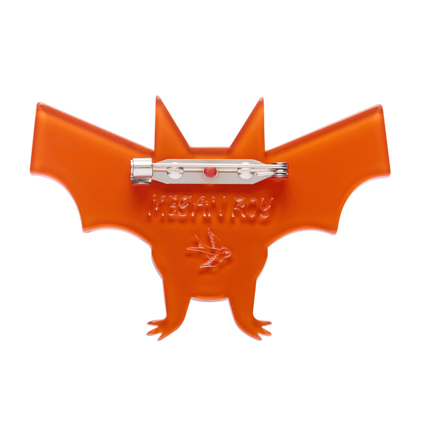 Fledermaus-Brosche
