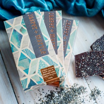 Jasper + Myrtle Himalayan Rock Salt & Wakame Dark Chocolate 70g