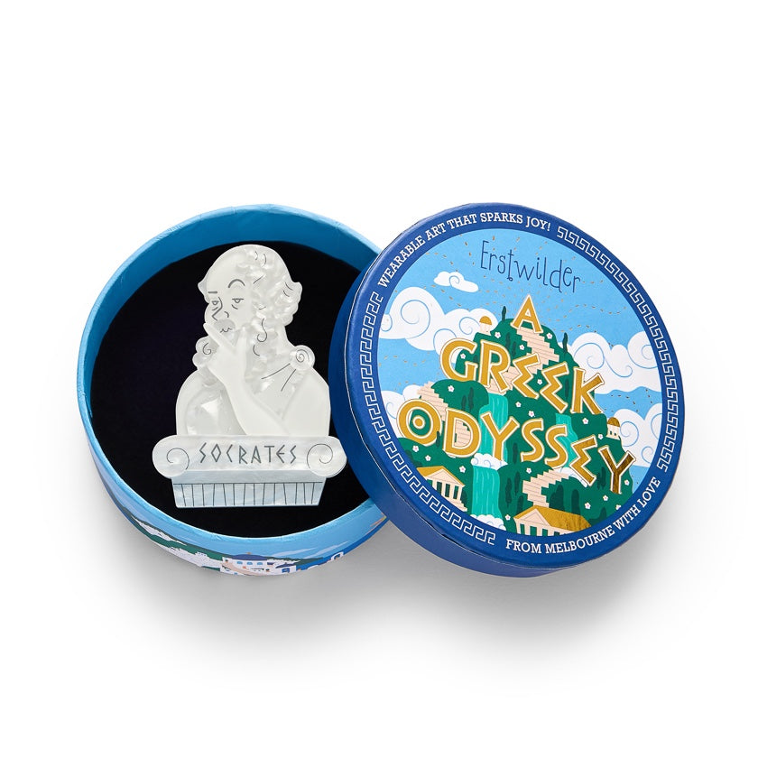 Socratic Method Brooch