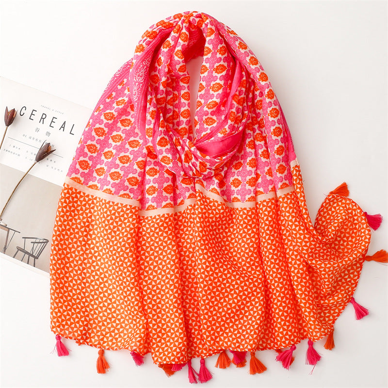 Vera May Baumwollschal - Verschiedene Designs