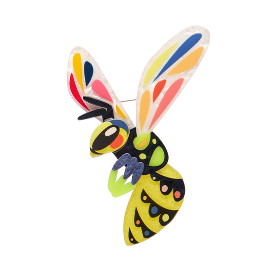 Pete Cromer The Youthful Yellowjacket Brooch
