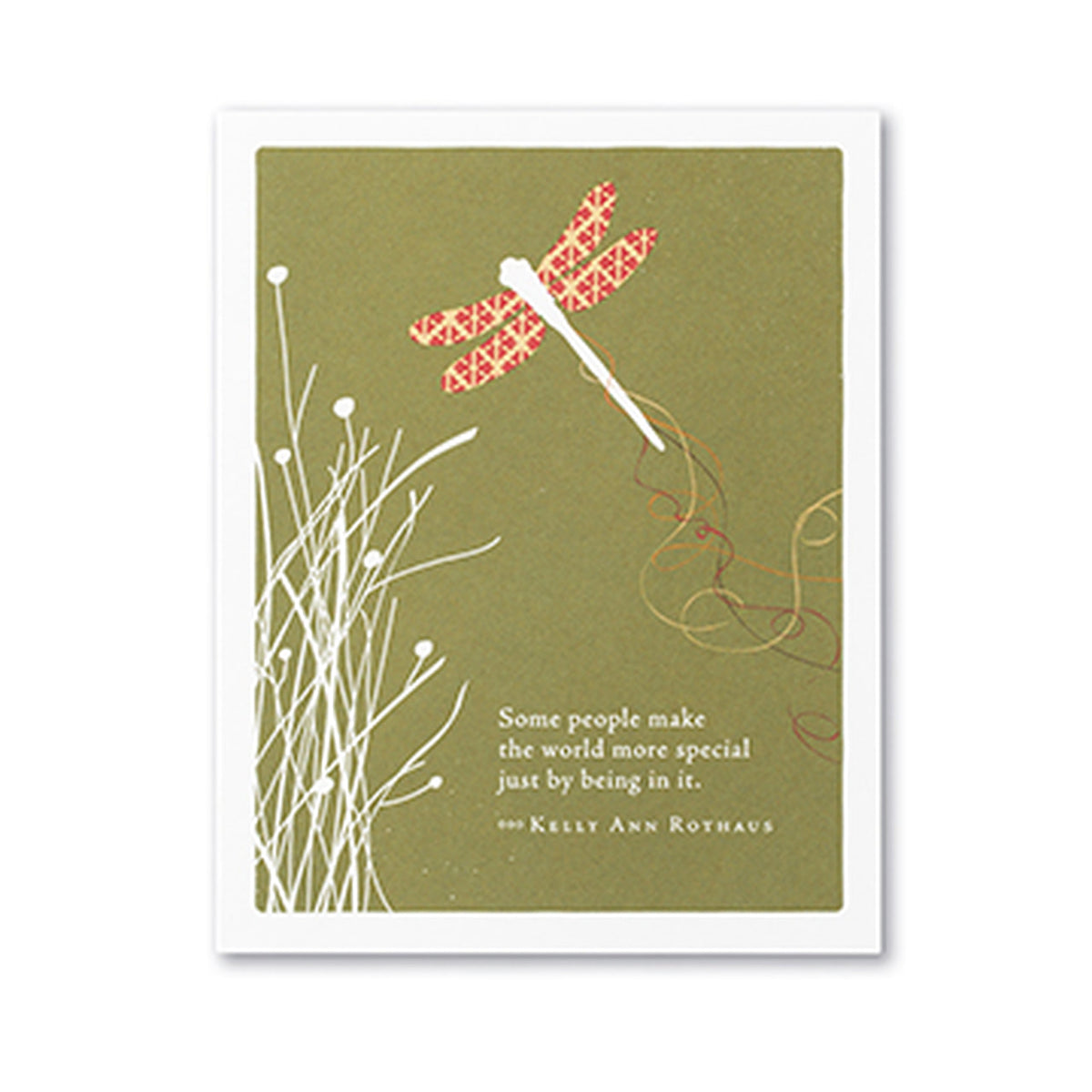 Some People Make The World More Special - Postively Green Friendship Card