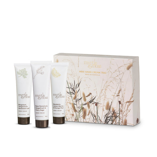 Myrtle and Moss Mini Hand Cream Trio