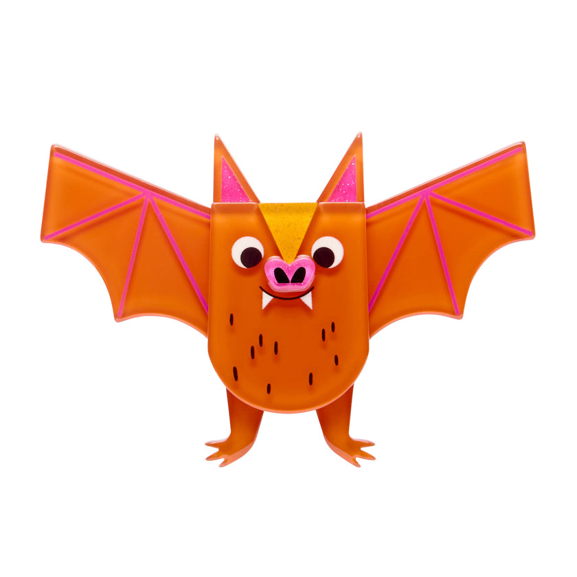 Fledermaus-Brosche