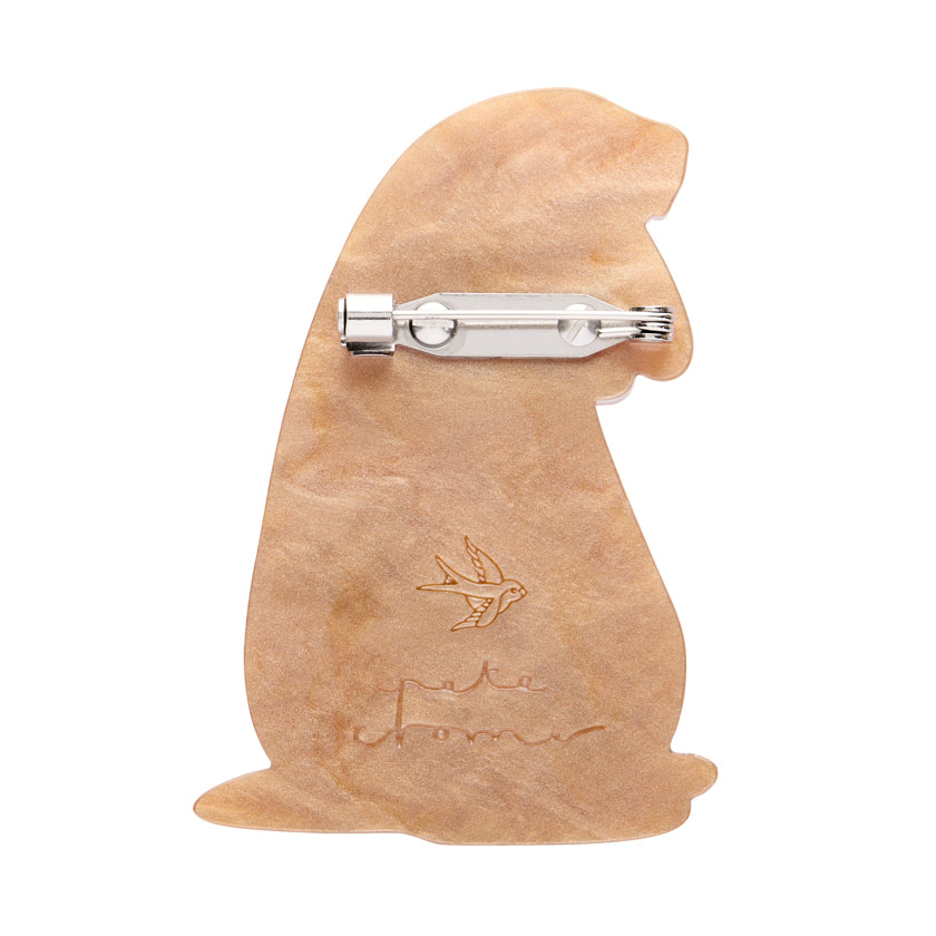 Pete Cromer The Prudent Prairie Dog Brooch