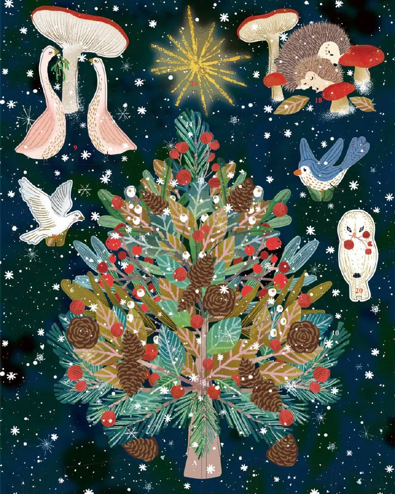 Beneath the Tree Festlicher Pop-Up & Steck 3D Adventskalender