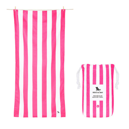 Dock and Bay Quick Dry Towel - Phi Phi Pink