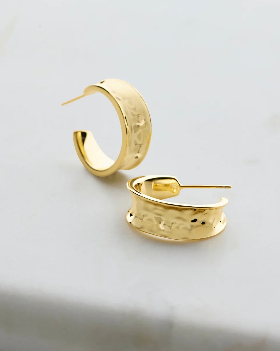 Bianca Mini Hoops Gold Earrings