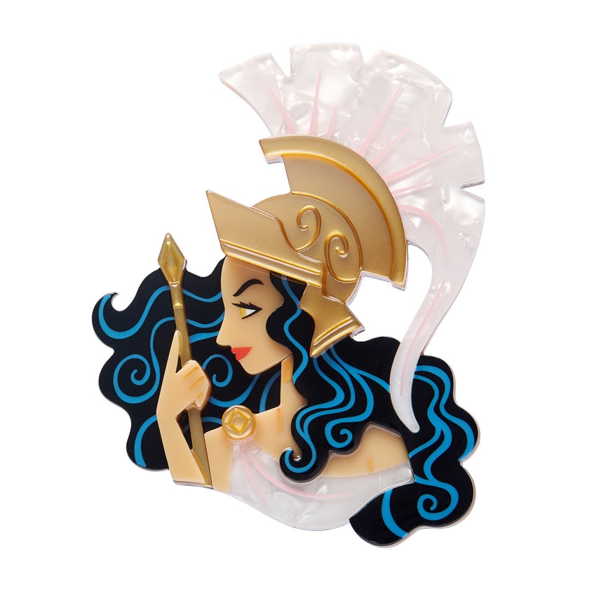 Divine Athena Brooch