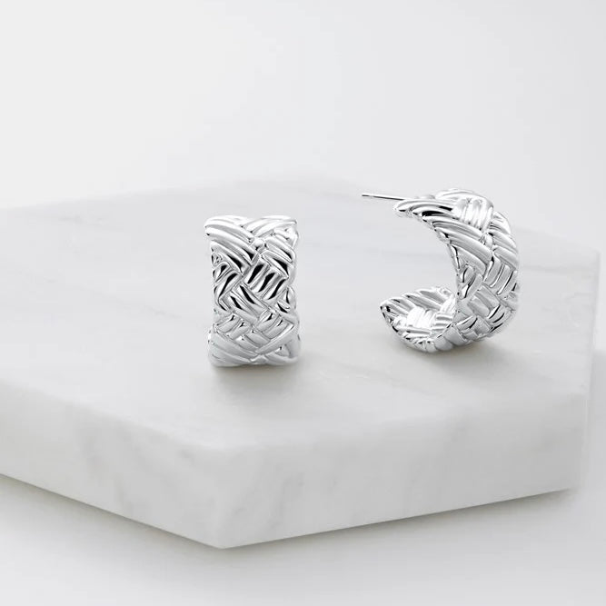 Maisie Hoop Silver 7110