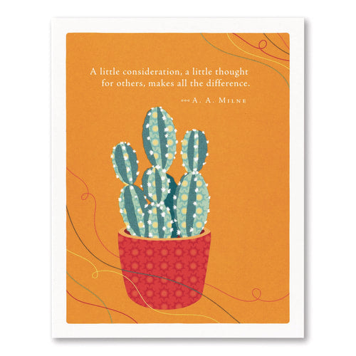 A Little Consideration - Positively Green 10354