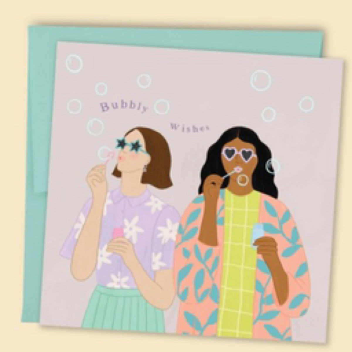 Bubbly Wishes Card CON-BW-001