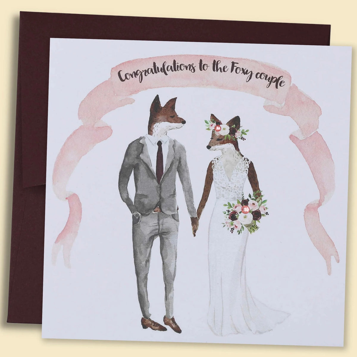 Congratulations to the Foxy Couple
