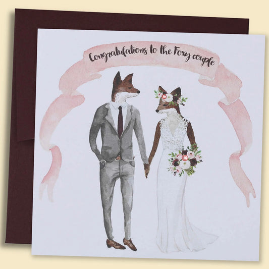 Congratulations to the Foxy Couple
