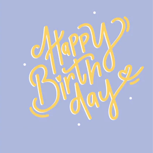 Happy Birthday