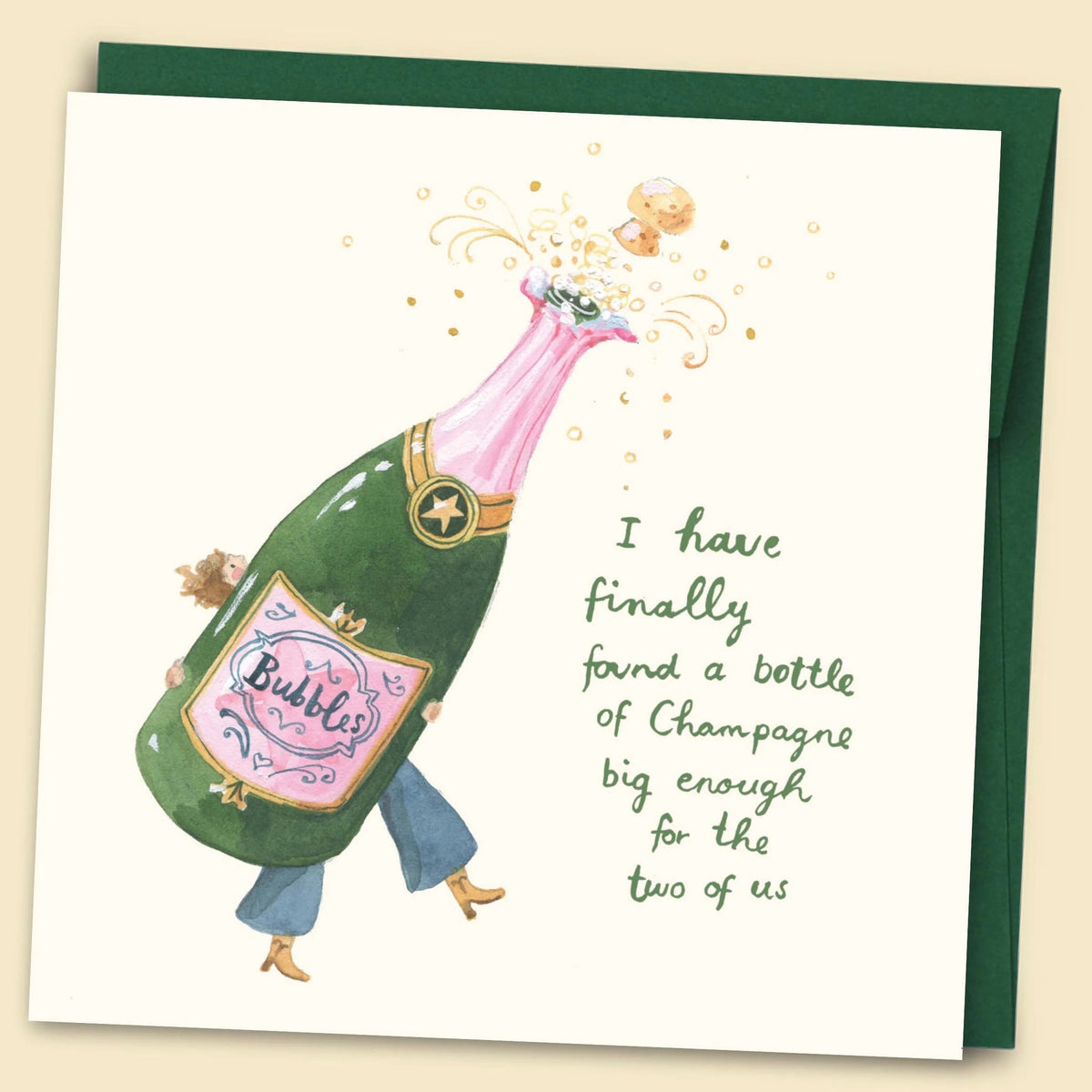 I Have Finally Found A Bottle Champagne