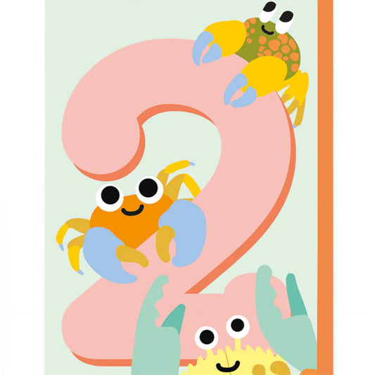 Age 2 Crab Card