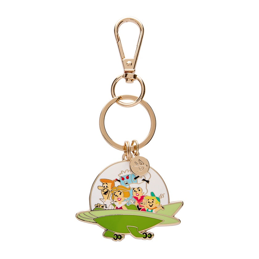 Erstwilder The Jetsons Aerocar Enamel Key Ring