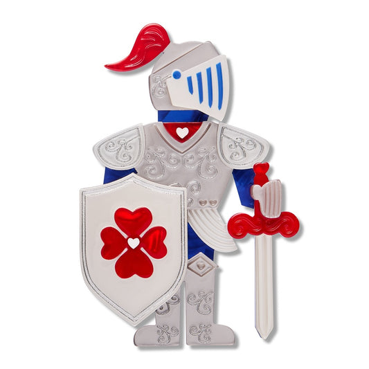 Erstwilder X Pete Cromer Plot Armour Brooch