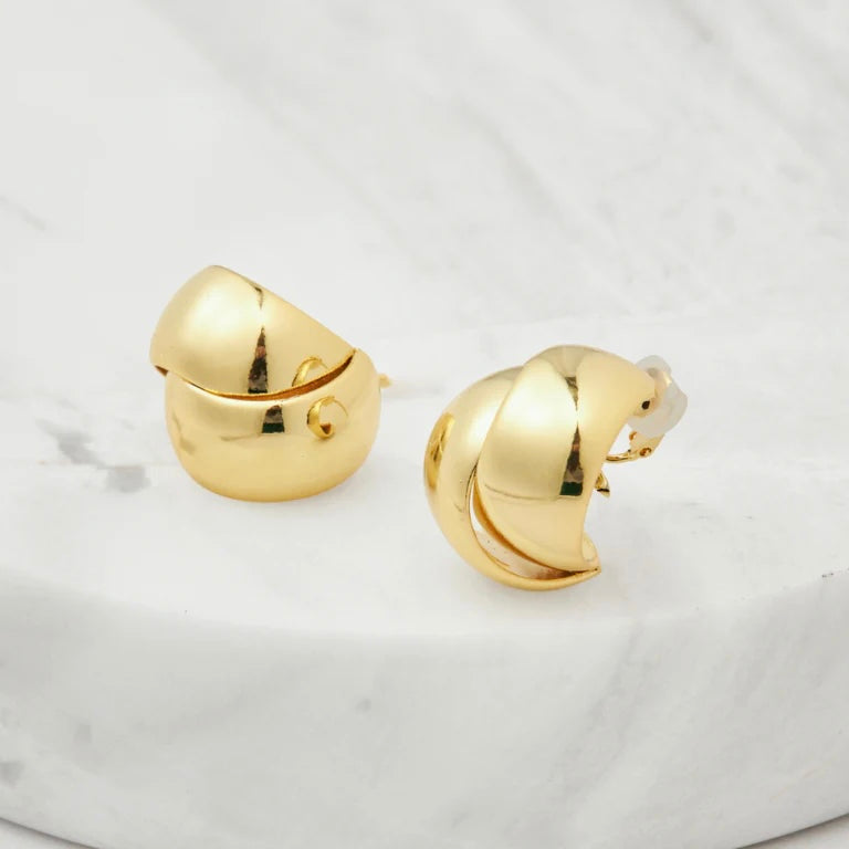 Jessie Clip On Gold 6867