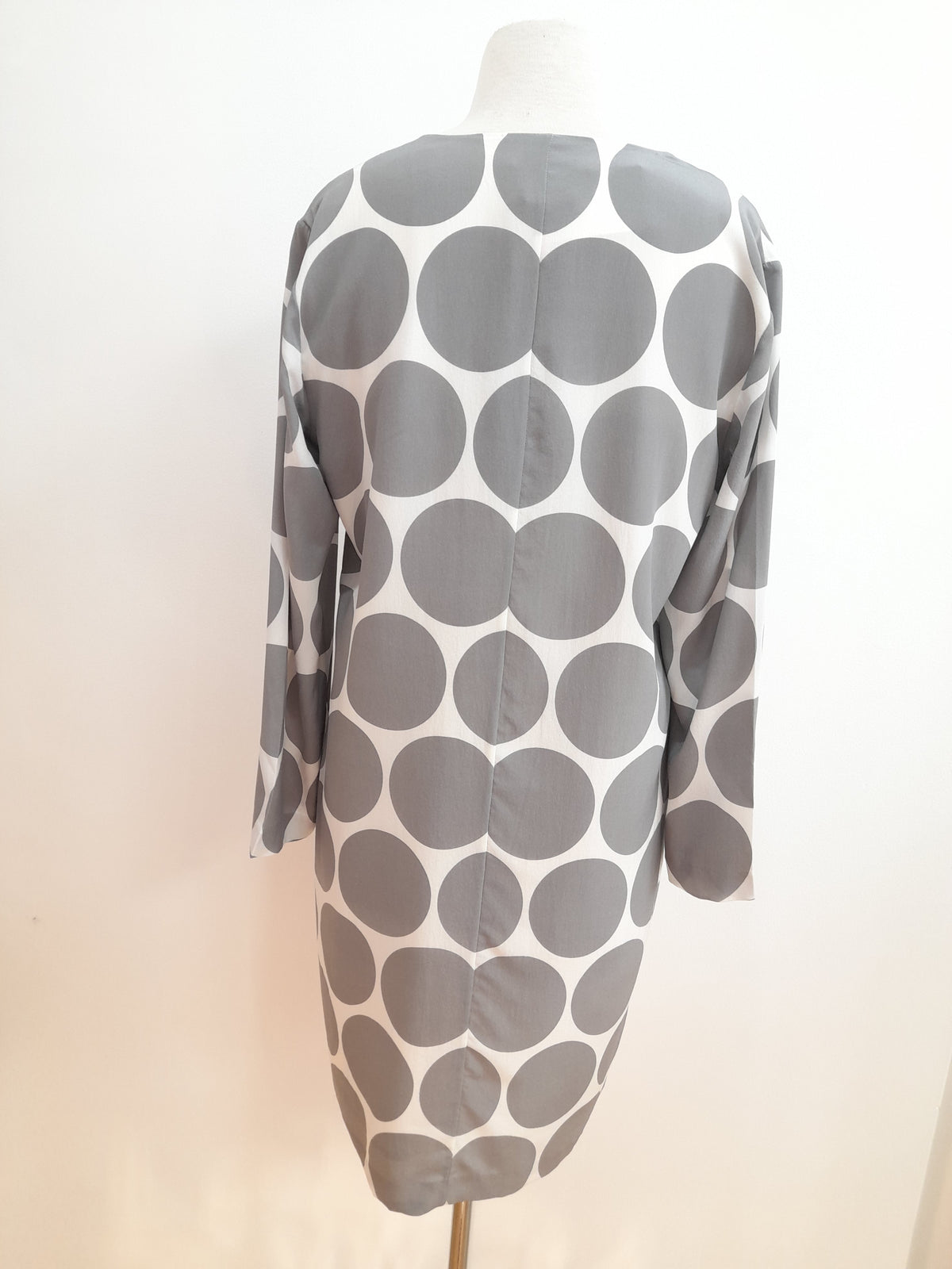 Mary Ella Giant Spot  silk  dress