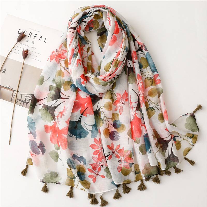 Vera May Baumwollschal - Verschiedene Designs