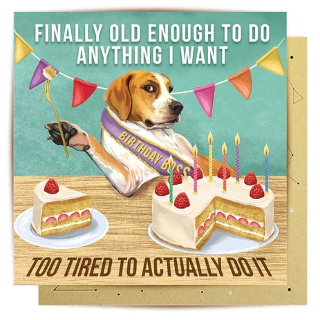 Finally Old Enough Card