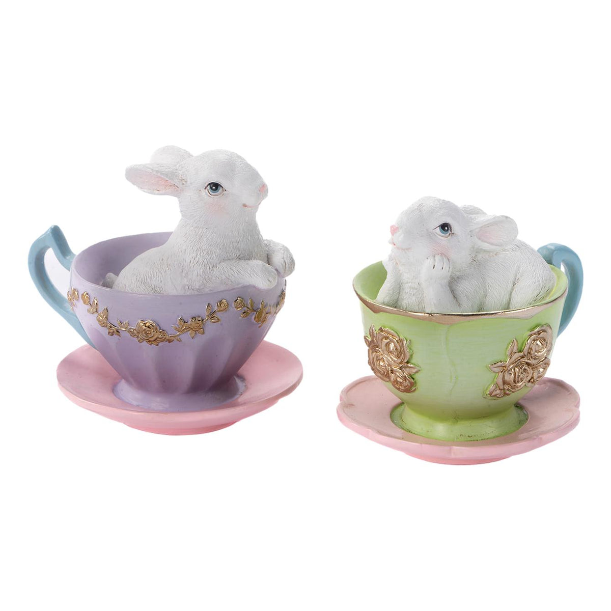 Luxe Pastel Tea Cups Assorted