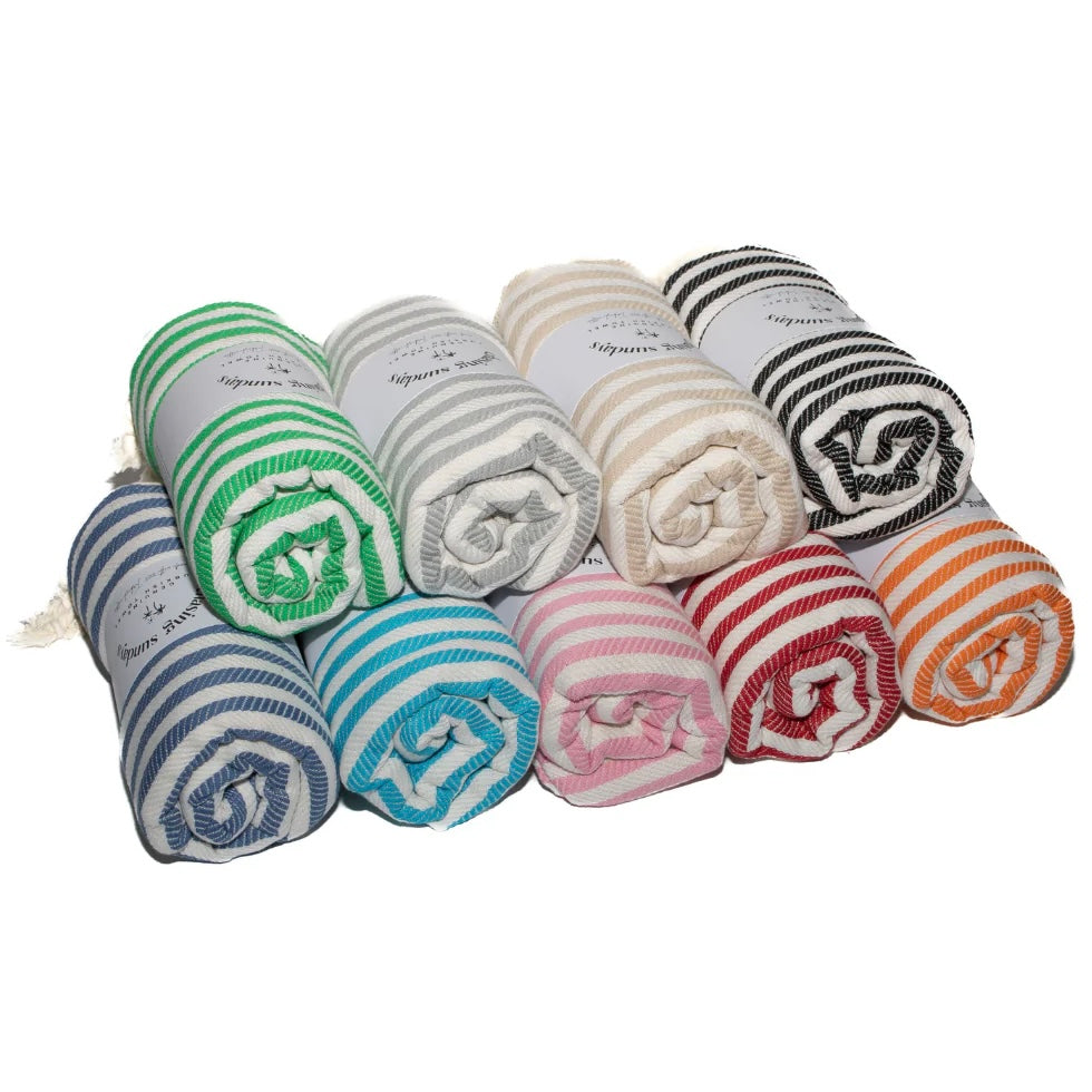 Mediterranean Turkish Towels - 6 colours