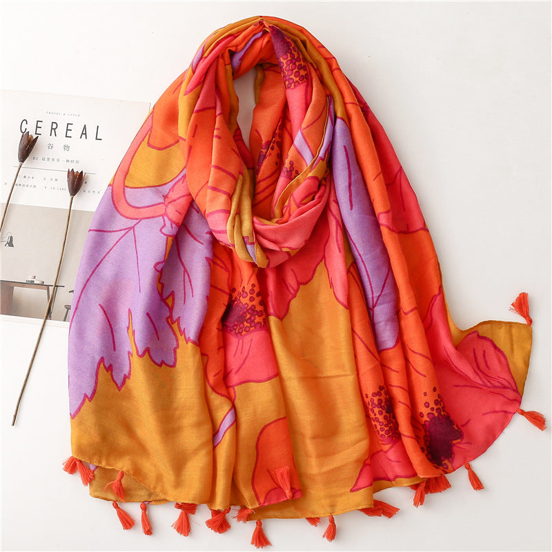 Vera May Baumwollschal - Verschiedene Designs