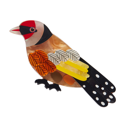 Go For Goldfinch Brooch