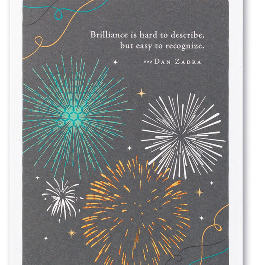 Brilliance Is Hard To Describe - Positively Green 10116