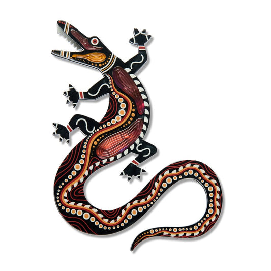 Brooke Sutton Yurtu Yurtu (Crocodile) Brooch