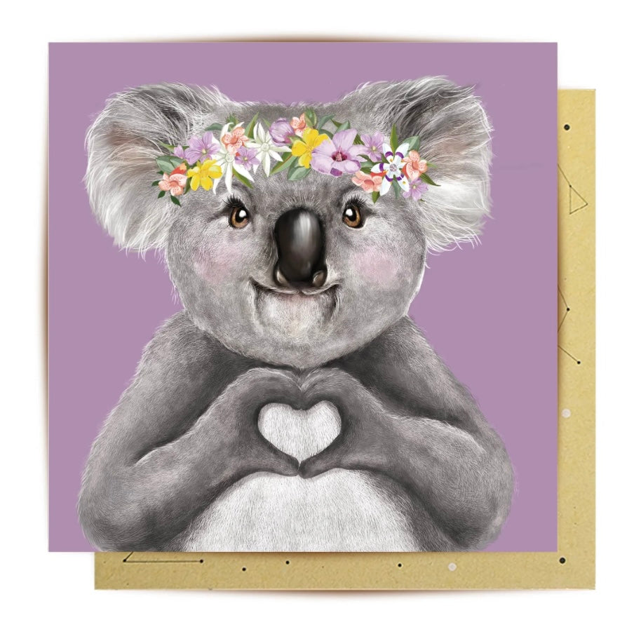 Heart Koala Girl FC-LL1141