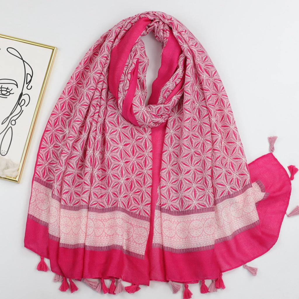 Vera May Baumwollschal - Verschiedene Designs