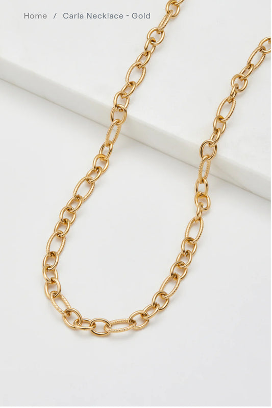 Charm Necklace Gold