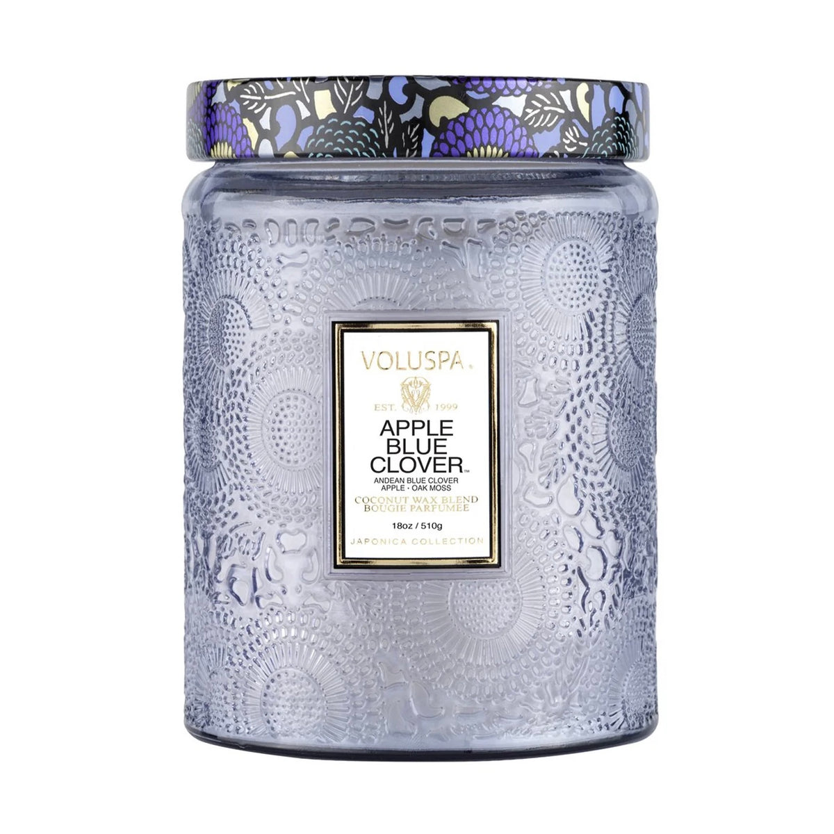 Voluspa Apple Blue Clover Candle 510g