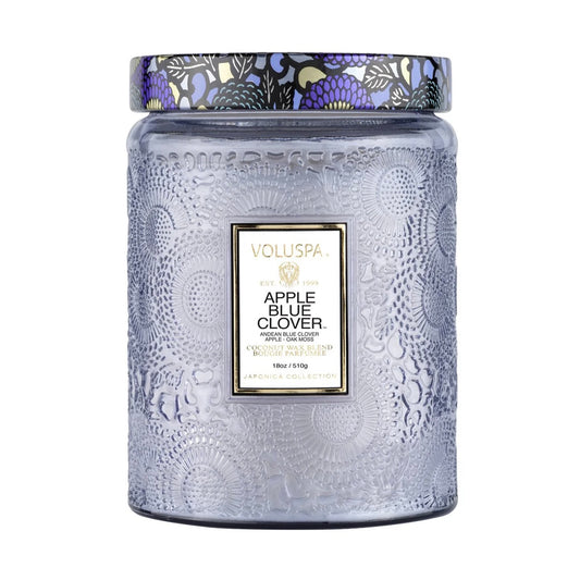 Voluspa Apple Blue Clover Candle 510g