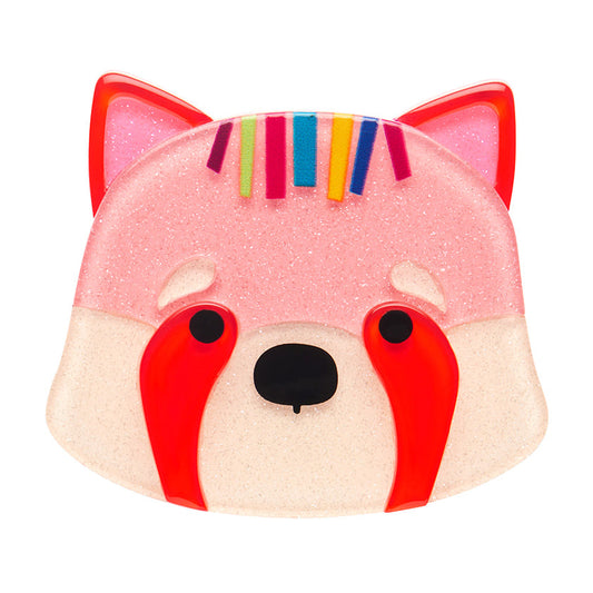 Rhonda The Red Panda Brooch
