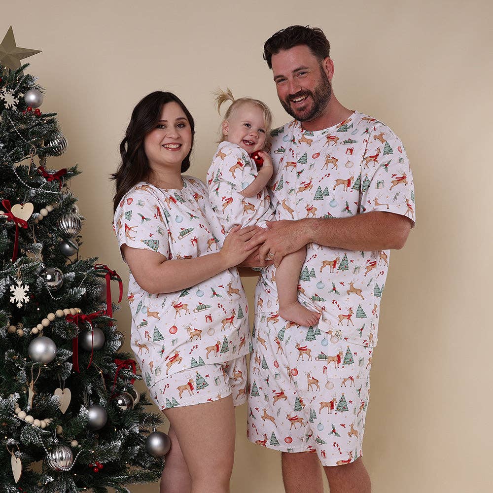 Prancer & Friends Organic Kids PJ Set: Size 3