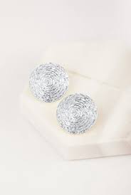 Amelia Earrings Silver 6607