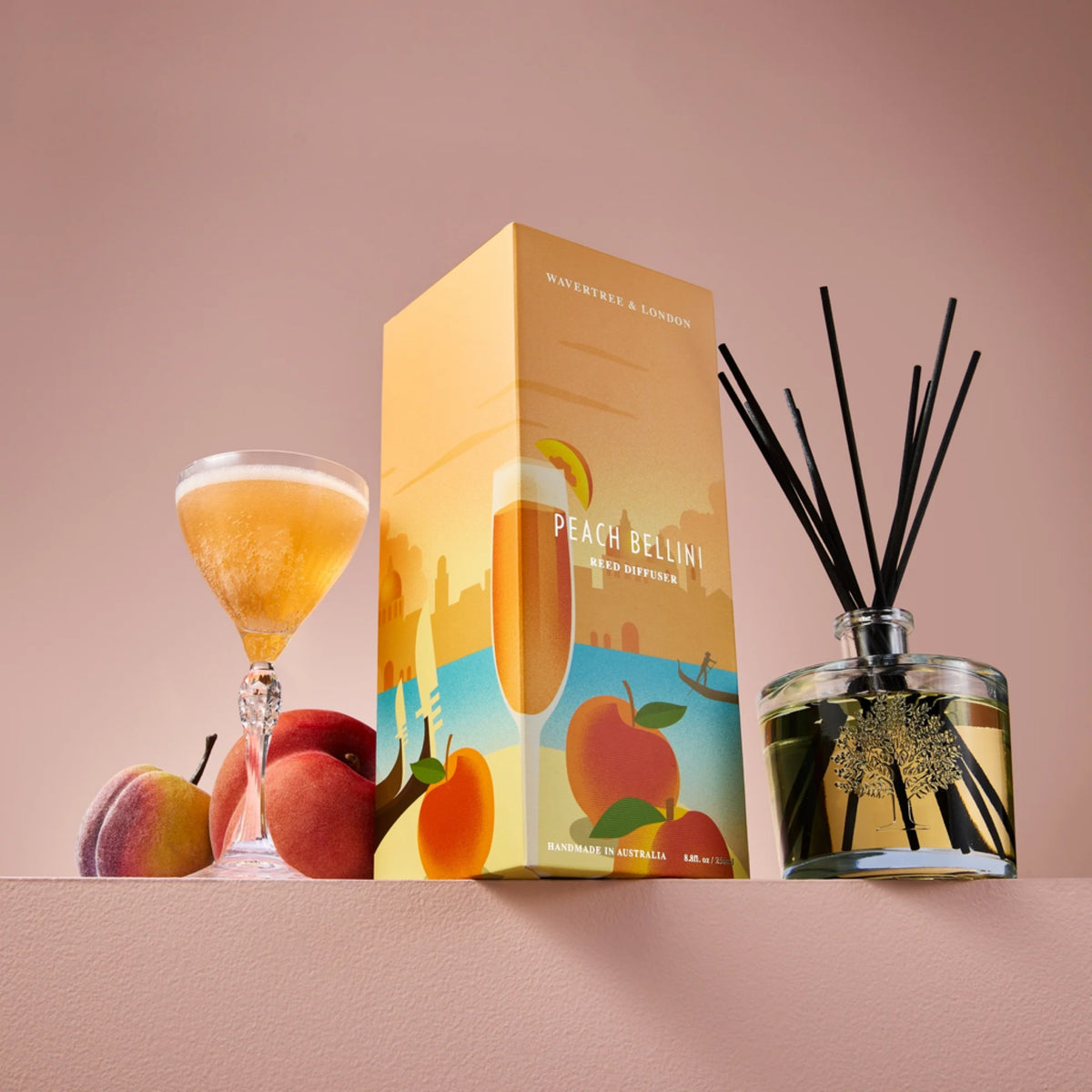 Wavertree & London Peach Bellini Reed Diffuser